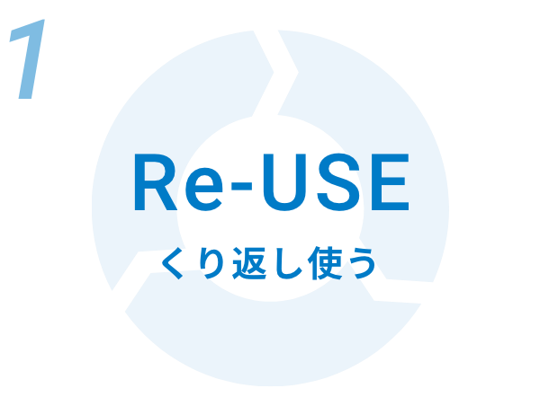 Re USE 繰り返し使う